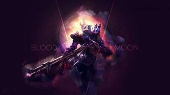 Blood Moon Jhin By Aetherialarts HD Wallpaper Background
