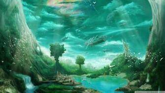 Fiction Paradise Wallpaper Science