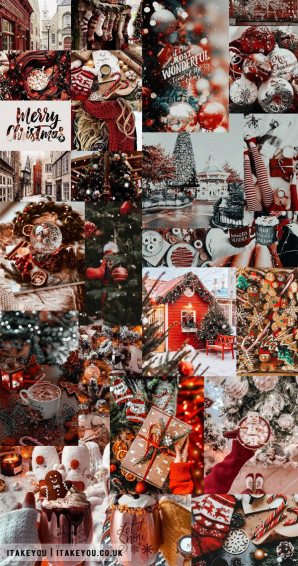 Christmas Collage Wallpaper Ideas May The Beauty Of