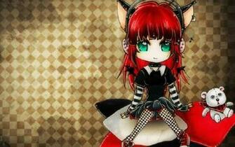 Cute Emo Scene Punk Girl Cat High Quality And Resolution