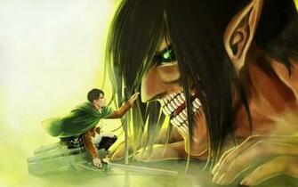 Levi Rogue Titan Eren Attack On F00 HD Wallpaper