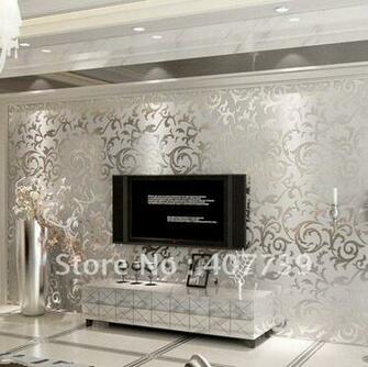 Quality Thick Classical Art Flocking Wallpaper 3d Wall Font Jpg