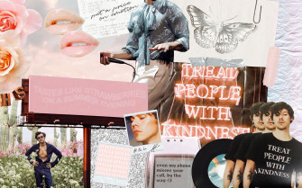 Harry Styles Mac Wallpaper Collage