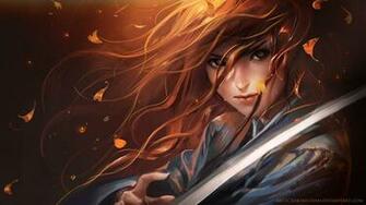 Description Samurai Girl Wallpaper Is A Hi Res For Pc