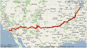 Twins Route66 En Escale Photos Map Route 66 Html