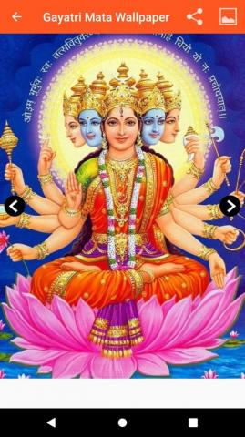 Gayatri Mata HD Wallpaper For Android Apk
