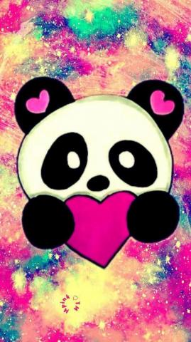 Panda Cute Wallpaper Galaxy