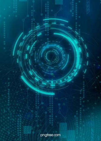 H5 Tech Blue Background Motion Wallpaper