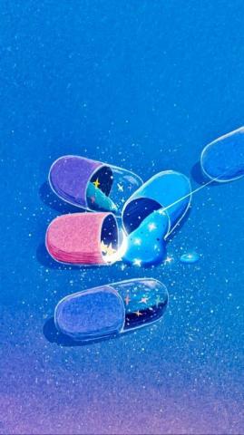 Crppl Pnk In Pharmacy Art Pink Wallpaper iPhone Pop