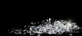 Diamonds Black Background Wallpaper On