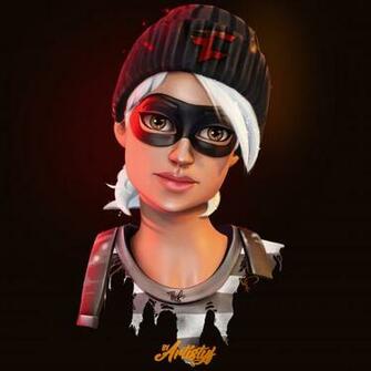 Rapscalion Portrait Fortnite Battle Royale Art By Yvette