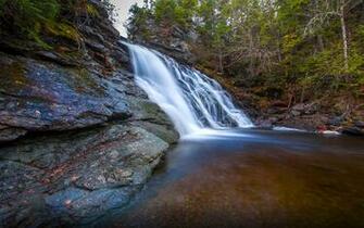 Fundy National Park New Brunswick Canada Laverty Falls HD
