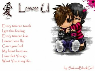 Anime Love Wallpaper Cute Emo