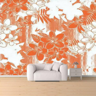 Amazon Seamless With Flowers Leaves Abstract Floral