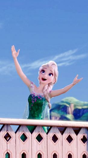 Frozen Fever Elsa Phone Wallpaper The Snow Queen Photo