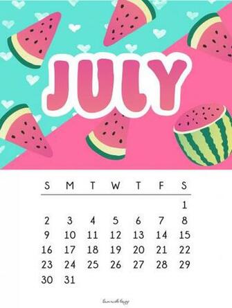 July Calendar Tech Pretties Dawn Nicole Designs
