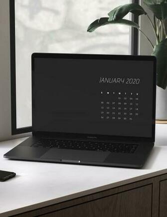 Minimalist Desktop Calendar Wallpaper Heal Your Living