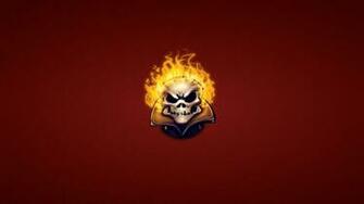 Ghost Rider Skull Wallpaper