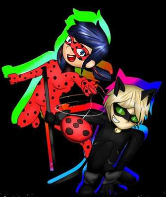 Miraculous Ladybug Cat And Bug By Thesketchwork