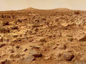 Surface Of Mars Space Wallpaper On Sea And Sky