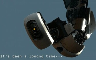 Glados Portal Wallpaper Background