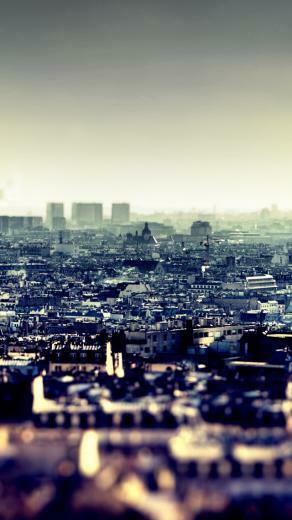 Colorful City iPhone Wallpaper