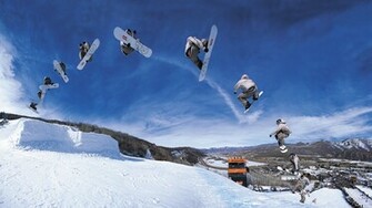 Snowboarding Computer Wallpaper Desktop Background Mb Id