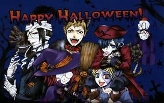 Black Butler Happy Halloween Costume Mummy Werewolf Frankenstein Witch