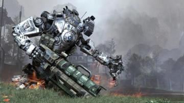 Wallpaper Titanfall Shooter Fps Robot Creature Soldier Titan