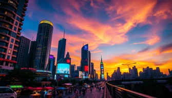 City Scene Wallpaper