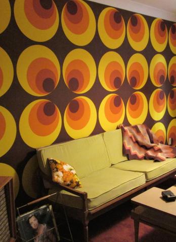 Wallpaper Apollo Orange From The 70s