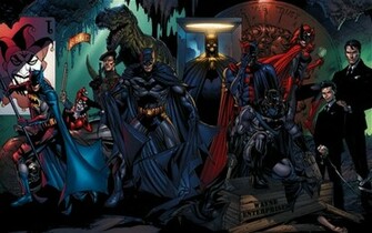 Batcave Batman Batwoman Dc Comics Wallpaper Hq