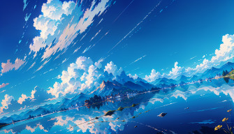 Anime Landscape HD Wallpaper And Background