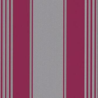 Large Striped Metallic Luxury Embossed Textured Vinyl Wallpaper