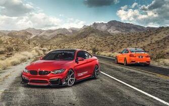 Wallpaper Of Bmw M4 Orange Car Red Sport Background