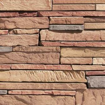 Sq Ft Golden Harvest Ledgestone Veneer Flat At Lowes