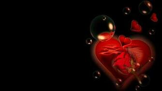 Eternal Love 3d Valentine Image Wallpaper Computer