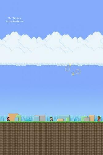 Mario HD iPhone Wallpaper By Zetura