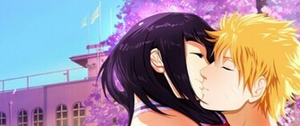Wallpaper Naruto Hinata Hyuga Uzumaki Kiss