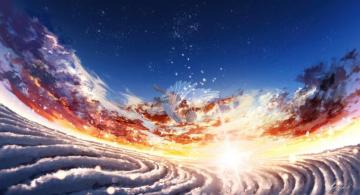 Fallen Angel Falling From The Sky Anime Live Wallpaper