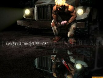 Twisted Metal Black Online Wallpaper