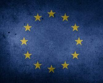 The Flag Of European Union Grunge HD Wallpaper