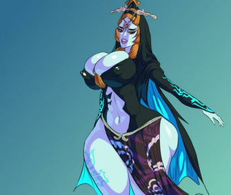 Legend Of Zelda Midna True Form By 5ifty
