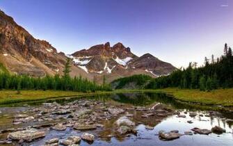Mountain Stream Wallpaper Nature