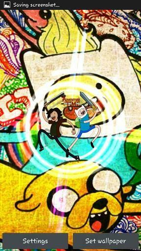 Bigger Adventure Time Live Wallpaper For Android Screenshot