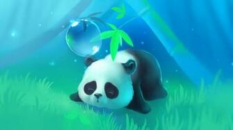Anime Panda Wallpaper