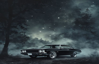 Supernatural Impala Wallpaper