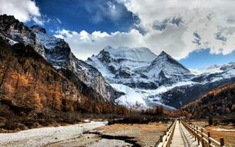 Mountains Landscapes Wallpaper Nature