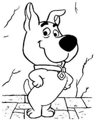 Scooby Doo Scrappy Coloring S