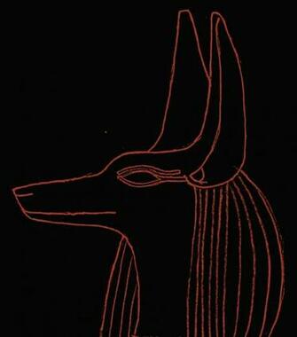 Anubis Egyptian God By Artistictofu
